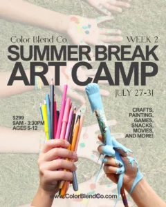Summer Art Camp – Week 2
